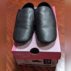 Girls Black Jazz Shoes-Size 13